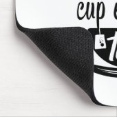 Geluk is een beker van de Iced-thee. Muismat (Hoek)