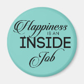 Geluk is een binnenbaan magneet (Voorkant)