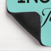 Geluk is een binnenbaan muismat (Hoek)