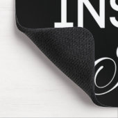 Geluk is een binnenbaan muismat (Hoek)