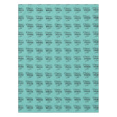 Geluk is een binnenbaan tafelkleed (Voorkant)