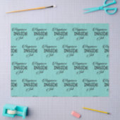 Geluk is een binnenbaan tissuepapier (Craft)