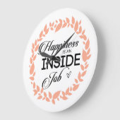 Geluk is een binnenwerk met een grote kans grote klok (Hoek)