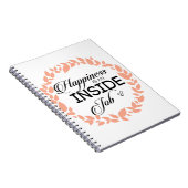 Geluk is een binnenwerk met een grote kans notitieboek (Rechterzijde)