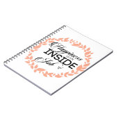 Geluk is een binnenwerk met een grote kans notitieboek (Linkerzijde)