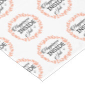 Geluk is een binnenwerk met een grote kans tafelkleed (Gekanteld)