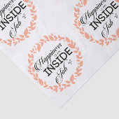 Geluk is een binnenwerk met een grote kans tissuepapier (Detail)