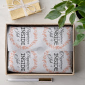 Geluk is een binnenwerk met een grote kans tissuepapier (Geschenk)