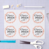 Geluk is een binnenwerk met een grote kans tissuepapier (Craft)