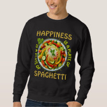 Geluk is een bord van spaghetti