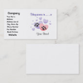 Geluk is een [Breed] Visitekaartje (Voorkant / Achterkant)