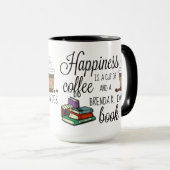 Geluk is een Brenda K Davies Book Mok (Voorkant rechts)