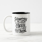 Geluk is een Coffee, Mok met tweetone koffie (Links)