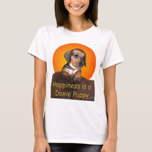 Geluk is een Dachshund Puppy T-shirt