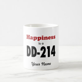 Geluk is een DD-214 Koffiemok