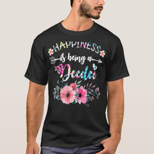 Geluk is een Deedee Moederdag zijn 2 T-shirt (Voorkant)