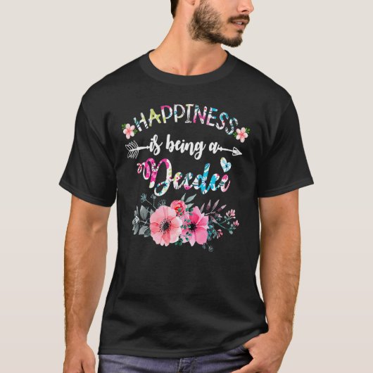 Geluk is een Deedee Moederdag zijn 2 T-shirt (Voorkant)