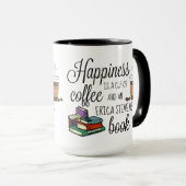 Geluk is een Erica Stevens boek Mok (Voorkant rechts)