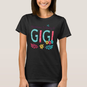 Geluk is een Gigi Women Floral Decor Grand T-shirt