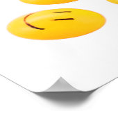 Geluk is een goede geneeskunde poster (Hoek)