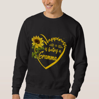 Geluk is een Gramma Sunflower Moederdag Trui