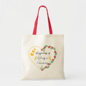 Geluk is een Grammy Moederdag Grappig Tote Bag (Voorkant)