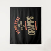 Geluk is een grap | Grootvader Wandkleed (Voorkant)