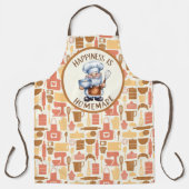 Geluk is een homemade schort (Voorkant)