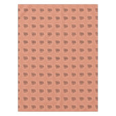 Geluk is een in-baan blush syndroom tafelkleed (Voorkant)