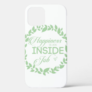 Geluk is een inside job Green Wreate Case-Mate iPhone Case