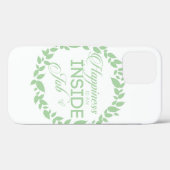 Geluk is een inside job Green Wreate Case-Mate iPhone Case (Achterkant (horizontaal))
