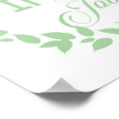 Geluk is een inside job Green Wreate Poster (Hoek)