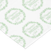 Geluk is een inside job Green Wreate Tafelkleed (Gekanteld)