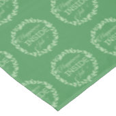 Geluk is een inside job Green Wreatlecloth Tafelkleed (Gekanteld)