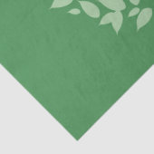 Geluk is een inside job Green Wreatweefselpap Tissuepapier (Detail)