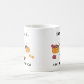 Geluk is een kat en wat wol breien kat Mok (Center)