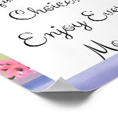 Geluk is een keuze! Geniet van elk moment Poster (Hoek)