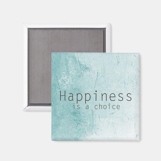 Geluk is een keuze magneet (Voorkant / Achterkant)