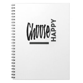 Geluk is een keuze notitieboek