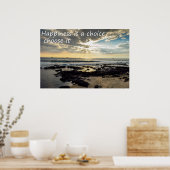 Geluk is een keuze poster (Keuken)