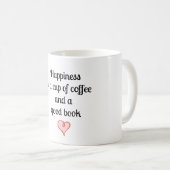 Geluk is een kop koffie en een goed boek (Voorkant rechts)