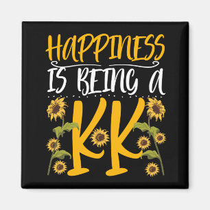 Geluk is een kroon grootma magneet