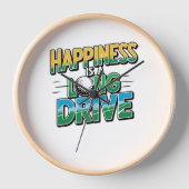 Geluk is een lange rit, golf (Voorkant)