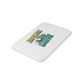 Geluk is een lange rit, golf badmat (Gekanteld)