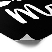 Geluk is een mawmaw grappige Moederdag zijn Poster (Hoek)