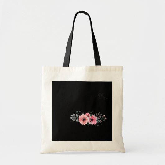Geluk is een mawmawbloem-Moederdag Tote Bag (Voorkant)