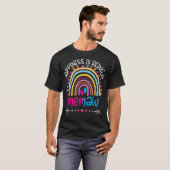 Geluk is een memaw Regenboog moederdag 20 T-shirt (Voorkant volledig)