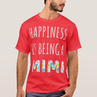 Geluk is een Mimi V zijn T-shirt