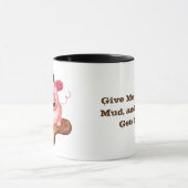 Geluk is een modder mok (Midden)