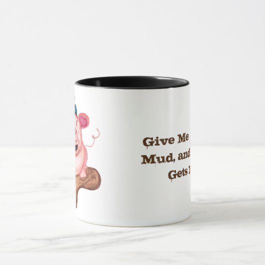 Geluk is een modder mok (Midden)